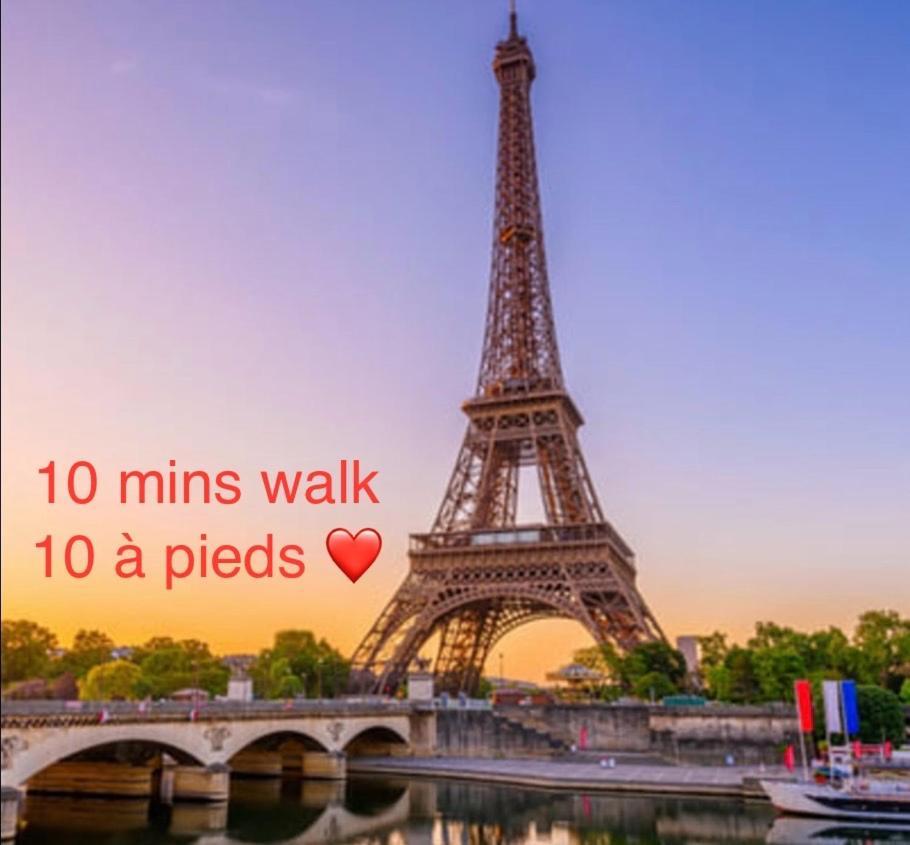 Elegant Appartement Trocadero Párizs Kültér fotó